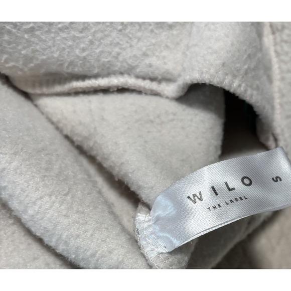 Wilo The Label Women's Cozy Fleece Snap Pullover Size Small 24x24 - Picture 6 of 7